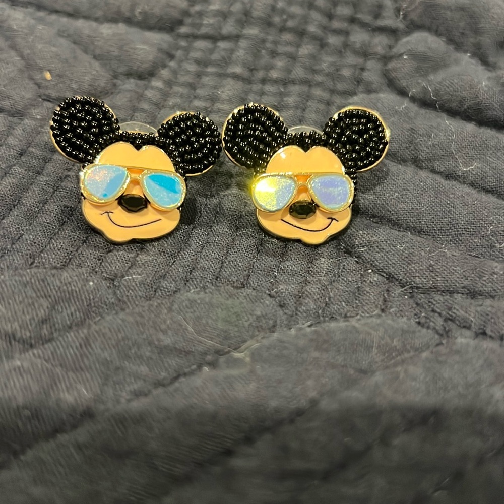 Disney BaubleBar Mickey Mouse earrings